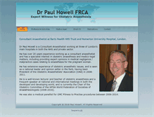 Tablet Screenshot of drpaulhowell.co.uk